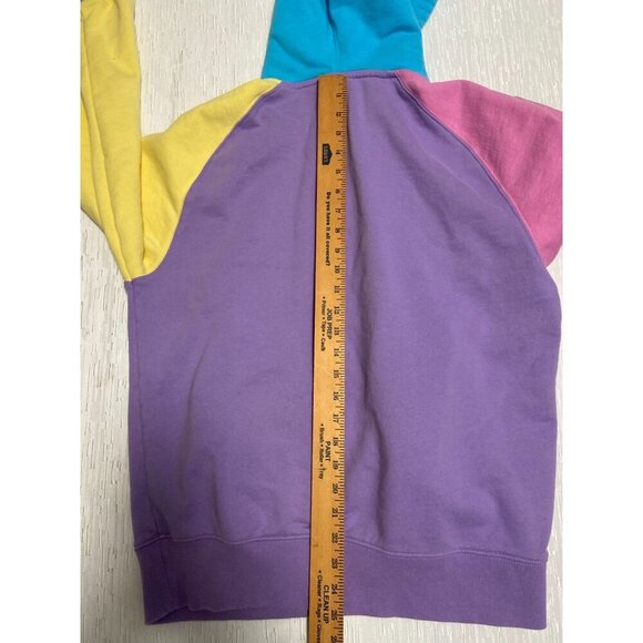 Teddy Fresh Sponge Bob Square Pants Adult Long Sleeve Hoodie Size Small - Picture 2 of 2